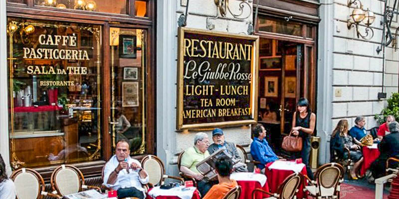 Caffe Giubbe Rosse in Florence, Italy. (Photo courtesy of Caffe Giubbe Rosse)