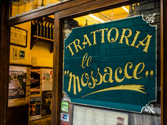 Trattoria le Mossacce restaurant in Florence, Italy. (Photo courtesy of Trattoria le Mossacce)