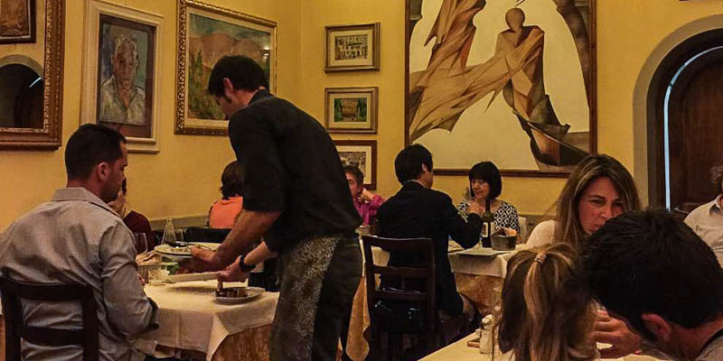 Osteria di Giovanni restaurant in Florence, Italy. (Photo courtesy of )
