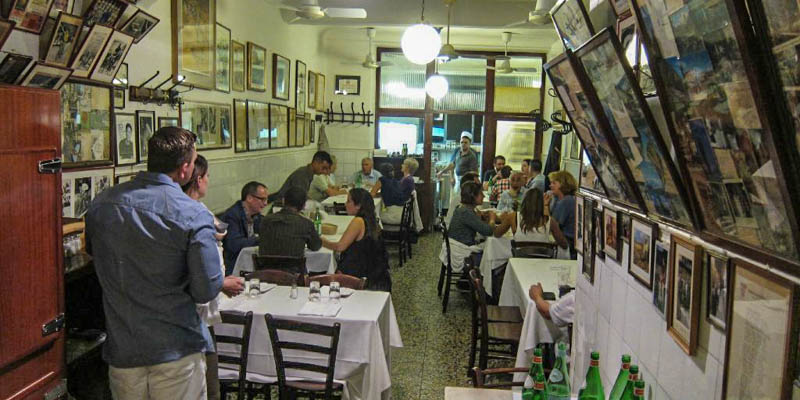 Trattoria La Sostanza detto Il Troia restaurant in Florence, Italy. (Photo by Milyl_on_his_travels)