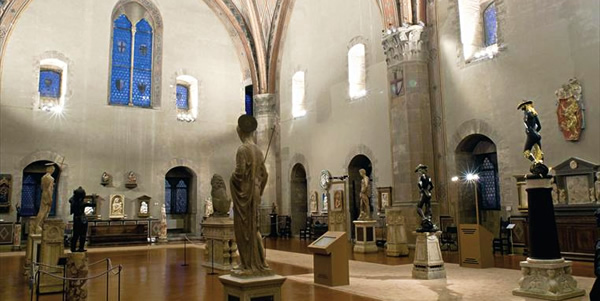 The Salone di Donatello at the Bargello Museum in Florence