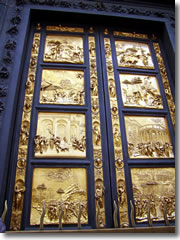 Ghiberti's Gates of Paradise on the Florence Baptistry
