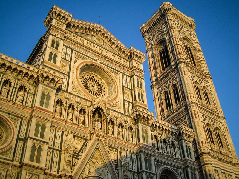 La facciata del Duomo di Firenze. (Photo by Christopher Patterson)