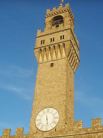 The Torre di Arnolfo, Palazzo Vecchio, Florence