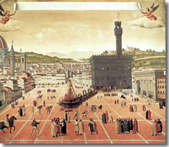 The execution of Girolamo Savaonarola