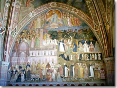The Cappellone degli Spagnoli in the church of Santa Maria Novella.