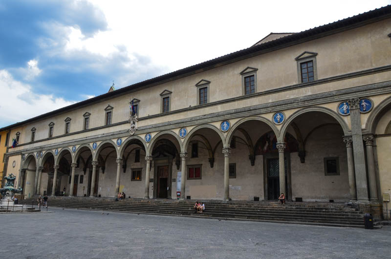 The Sepdale degli Innocenti, Florence. (Photo by Richard Mortel)