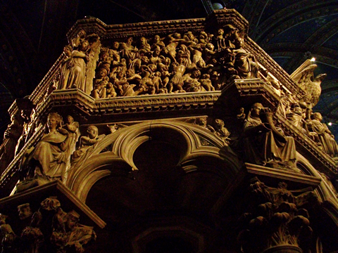 The Pisano Pulpit, Duomo di Siena