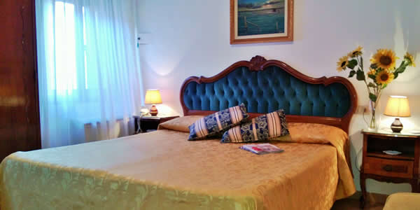 A room at the Hotel Ariel Silva, Venice