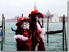 Carnevale in Venice. (Photo by Ines Zgonc)