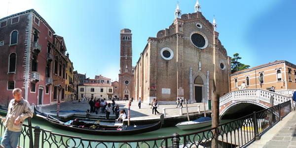 The church of Santa Maria Gloriosa dei Frari in Venice