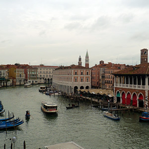 The Canale Grande of Venice