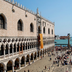 The Palazzo Ducale in Venice