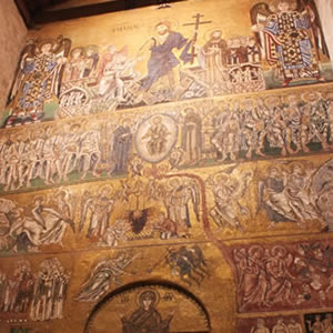 Byzantine mosaics in the Cathedral on Torcello